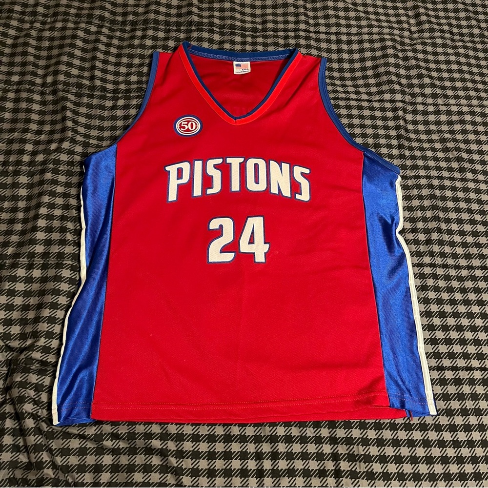 Detroit Pistons Antonio McDyess #24 Jersey